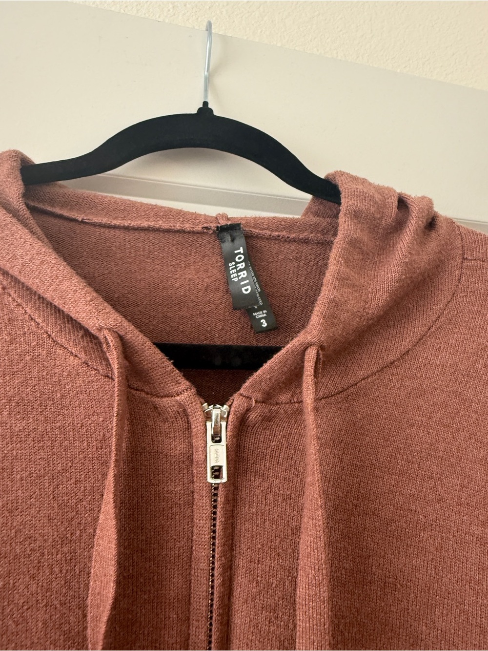 TORRID Zip Up Lounge Crop Hoodie - Picture 4 of 7